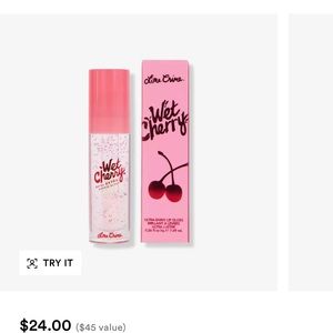 New lime crime jumbo clear gloss extra poppin